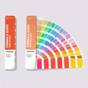 Pantone Formula Guide Coated & Uncoated - 2Vols Set, Latest 2024 Ed.